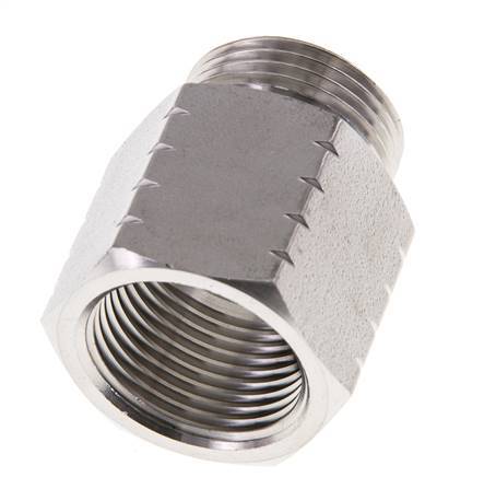 G 3/4'' x 3/4'' NPT M/F Stainless steel Reducing Ring 40 Bar - Hydraulic