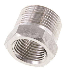 3/4'' NPT x 1/2'' NPT M/F Stainless steel Reducing Ring 170 Bar - Hydraulic