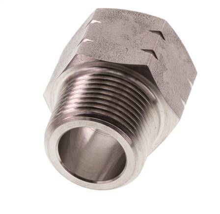 3/4'' NPT x G 3/4'' M/F Stainless steel Reducing Ring 40 Bar - Hydraulic