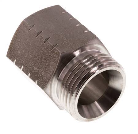 G 1'' x 1'' NPT M/F Stainless steel Reducing Ring 40 Bar - Hydraulic