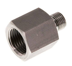 G 1/4'' x G 1/2'' M/F Stainless steel Reducing Adapter 630 Bar - Hydraulic