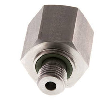 G 1/4'' x G 1/2'' M/F Stainless steel Reducing Adapter 630 Bar - Hydraulic