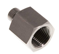 G 1/4'' x G 1/2'' M/F Stainless steel Reducing Adapter 630 Bar - Hydraulic