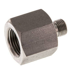 G 1/8'' x G 3/8'' M/F Stainless steel Reducing Adapter 630 Bar - Hydraulic