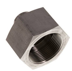 G 3/4'' x G 1 1/2'' M/F Stainless steel Reducing Adapter 315 Bar - Hydraulic