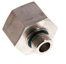 G 3/4'' x G 1 1/4'' M/F Stainless steel Reducing Adapter 400 Bar - Hydraulic