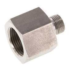 G 3/8'' x G 3/4'' M/F Stainless steel Reducing Adapter 400 Bar - Hydraulic