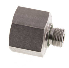 G 3/8'' x G 3/4'' M/F Stainless steel Reducing Adapter 400 Bar - Hydraulic