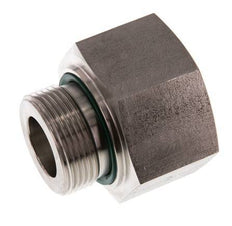 G 1 1/4'' x G 1 1/2'' M/F Stainless steel Reducing Adapter 315 Bar - Hydraulic