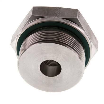 G 2'' x G 1/2'' M/F Stainless steel Reducing Adapter 250 Bar - Hydraulic