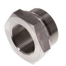 G 2'' x G 1 1/2'' M/F Stainless steel Reducing Adapter 250 Bar - Hydraulic