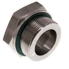 G 2'' x G 1 1/4'' M/F Stainless steel Reducing Adapter 250 Bar - Hydraulic