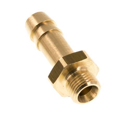 G 1/8'' Male x 8mm Brass Hose barb 16 Bar [2 Pieces]