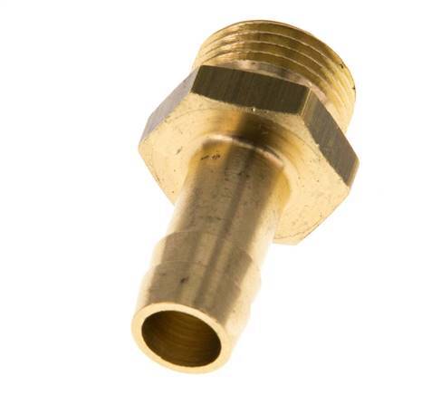 G 3/8'' Male x 10mm Brass Hose barb 16 Bar [2 Pieces]