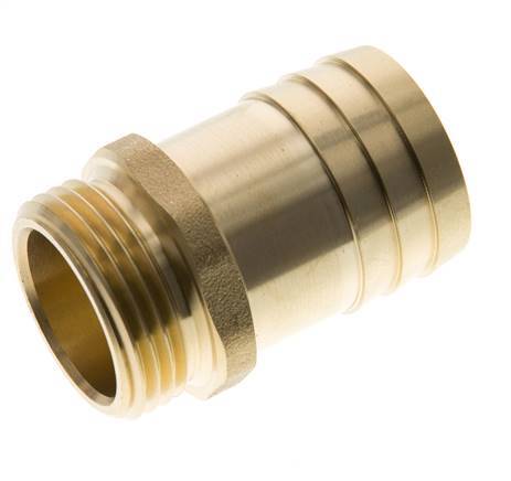 G 1'' Male x 32mm Brass Hose barb 16 Bar