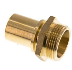 G 1 1/4'' Male x 32mm Brass Hose barb with Safety Collar DIN 2817