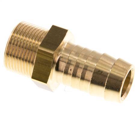 M24x1.5 Male x 19mm Brass Hose barb 16 Bar