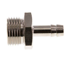 G 1/2'' Male x 8mm Nickel plated Brass Hose barb 16 Bar [2 Pieces]