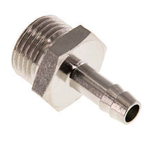 G 1/2'' Male x 8mm Nickel plated Brass Hose barb 16 Bar [2 Pieces]