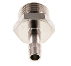 G 1/2'' Male x 8mm Nickel plated Brass Hose barb 16 Bar [2 Pieces]