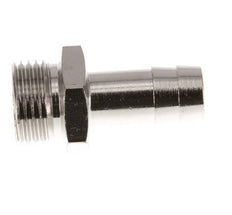 G 1/2'' Male x 13mm Nickel plated Brass Hose barb 16 Bar [2 Pieces]