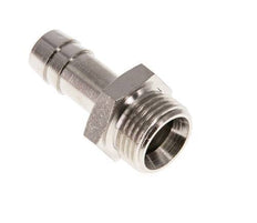 G 3/8'' Male x 10mm Nickel plated Brass Hose barb 16 Bar [2 Pieces]