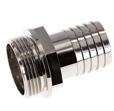 G 1 1/4'' Male x 32mm Nickel plated Brass Hose barb 16 Bar