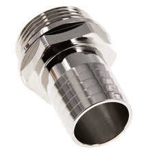 G 1 1/4'' Male x 32mm Nickel plated Brass Hose barb 16 Bar