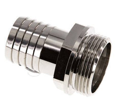 G 1 1/4'' Male x 32mm Nickel plated Brass Hose barb 16 Bar