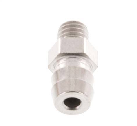 M5 Male x 6mm Nickel plated Brass Hose barb 16 Bar [5 Pieces]