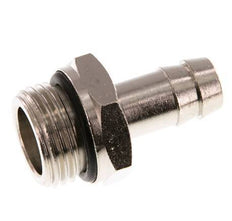 G 1/2'' Male x 12mm Nickel plated Brass Hose barb with NBR Seal 15 Bar [2 Pieces]