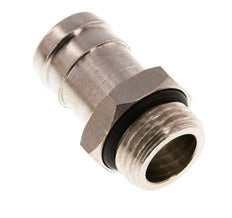 G 1/2'' Male x 19mm Nickel plated Brass Hose barb with NBR Seal 30 Bar [2 Pieces]