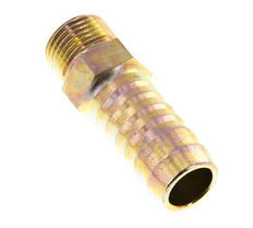 G 1/2'' Male x 19mm Zinc plated Steel Hose barb 25 Bar