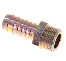 G 3/4'' Male x 19mm Zinc plated Steel Hose barb 25 Bar