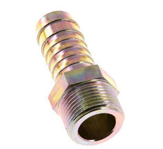 G 3/4'' Male x 19mm Zinc plated Steel Hose barb 25 Bar