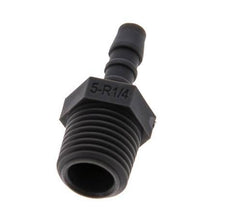 R 1/4'' Male x 5mm PA 6 Hose barb 10 Bar [5 Pieces]
