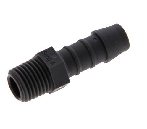 R 1/4'' Male x 10mm PA 6 Hose barb 10 Bar [10 Pieces]