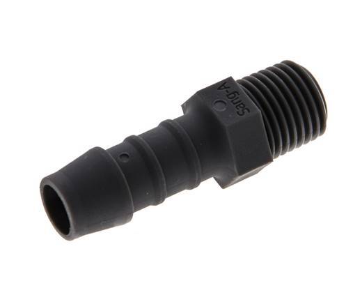 R 1/4'' Male x 10mm PA 6 Hose barb 10 Bar [10 Pieces]