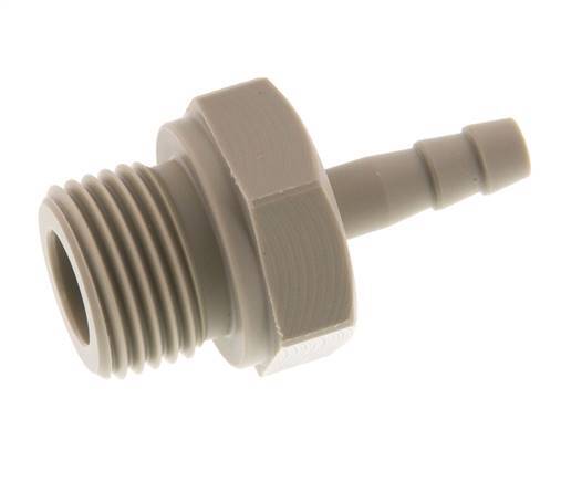 G 1/2'' Male x 6mm Polypropylene (PP) Hose barb 10 Bar