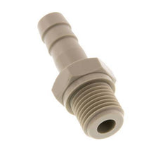 G 1/4'' Male x 8mm Polypropylene (PP) Hose barb 10 Bar