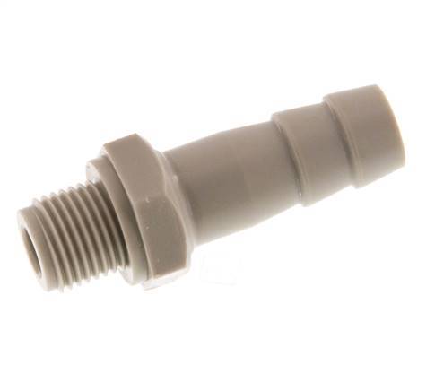 G 1/8'' Male x 8mm Polypropylene (PP) Hose barb 10 Bar