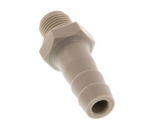 G 1/8'' Male x 8mm Polypropylene (PP) Hose barb 10 Bar