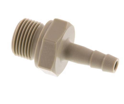 G 3/8'' Male x 6mm Polypropylene (PP) Hose barb 10 Bar