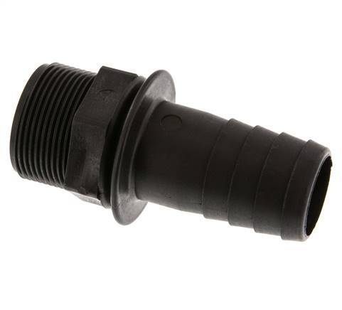 G 1 1/2'' Male x 38mm Polypropylene (PP) Hose barb 10 Bar