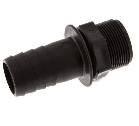 G 1 1/2'' Male x 38mm Polypropylene (PP) Hose barb 10 Bar