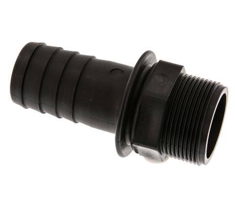 G 1 1/2'' Male x 38mm Polypropylene (PP) Hose barb 10 Bar