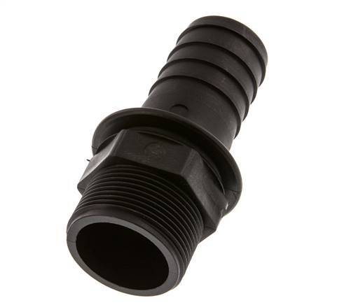 G 1 1/2'' Male x 38mm Polypropylene (PP) Hose barb 10 Bar