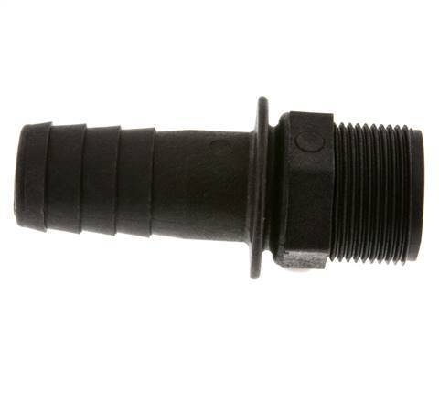 G 1 1/4'' Male x 32mm Polypropylene (PP) Hose barb 10 Bar