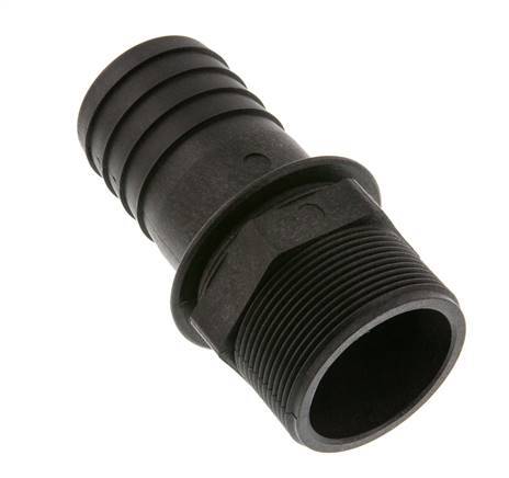 G 2'' Male x 50mm Polypropylene (PP) Hose barb 10 Bar