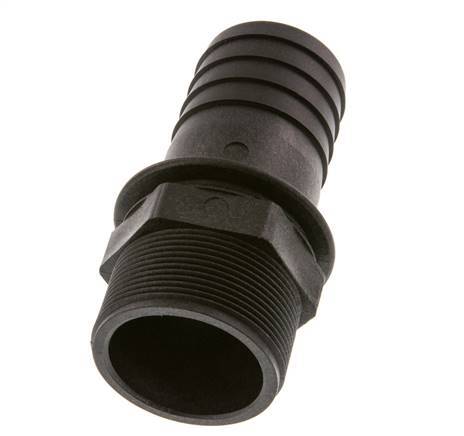 G 2'' Male x 50mm Polypropylene (PP) Hose barb 10 Bar